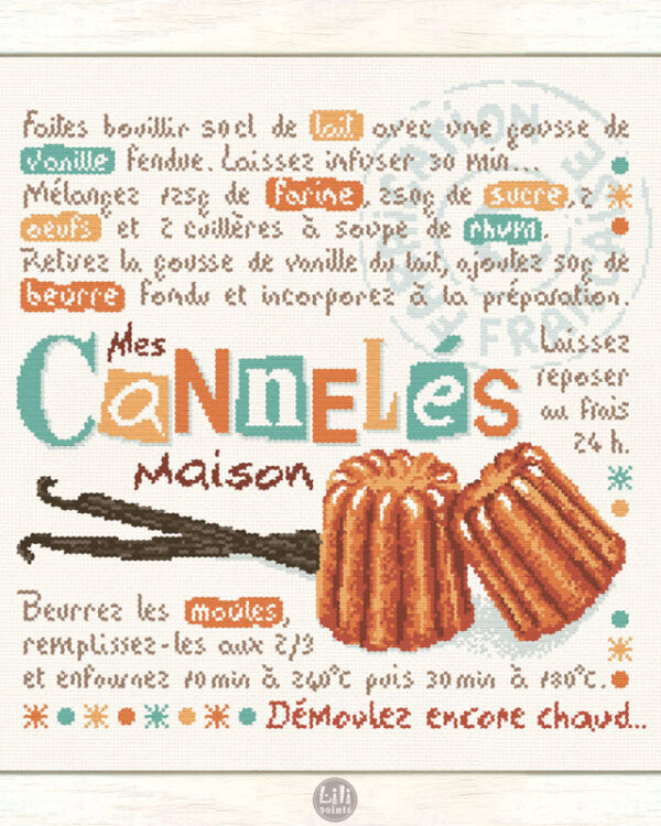 Lilipoints - Les cannelés G060