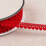 Mini pompons - Coloris Rouge 008 – Image 2