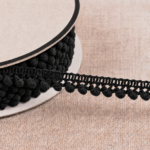 Mini pompons - Coloris Noir 014 – Image 2