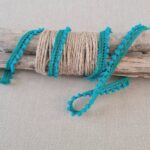 Mini pompons - Coloris Bleu canard 026