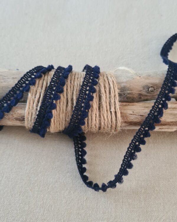 Mini pompons - Coloris Marine 027