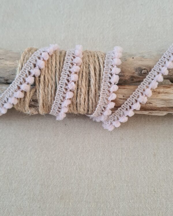 Mini pompons - Coloris Beige 040