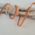Mini pompons - Coloris Rouille 048