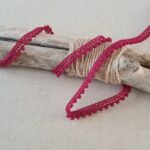 Mini pompons - Coloris Rouge grenat 071