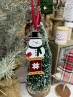 Décoration de Noël Bonhomme de neige - Primrose Cottage – Image 2